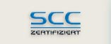 Zertifikat - SCC Zertifizierung - SCC (Sicherheits-Certifikat-Contraktoren) ist ein Verfahren zur Zertifizierung eines Sicherheits-Managementsystems. Es bercksichtigt Anforderungen der (Arbeits-)Sicherheit, des Gesundheits- und Umweltschutzes.