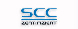 Zertifikat - SCC Zertifizierung - SCC (Sicherheits-Certifikat-Contraktoren) ist ein Verfahren zur Zertifizierung eines Sicherheits-Managementsystems. Es bercksichtigt Anforderungen der (Arbeits-)Sicherheit, des Gesundheits- und Umweltschutzes.