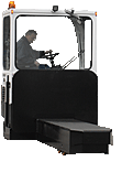 Niederhubwagen NHWE8  8 t  Hubwagen  Batterie betriebenes Fahrzeug fr den innerbetrieblichen Transport von Stndern mit Rollen / Walzen