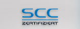 Zertifikat - SCC Zertifizierung - SCC (Sicherheits-Certifikat-Contraktoren) ist ein Verfahren zur Zertifizierung eines Sicherheits-Managementsystems. Es berücksichtigt Anforderungen der (Arbeits-)Sicherheit, des Gesundheits- und Umweltschutzes.